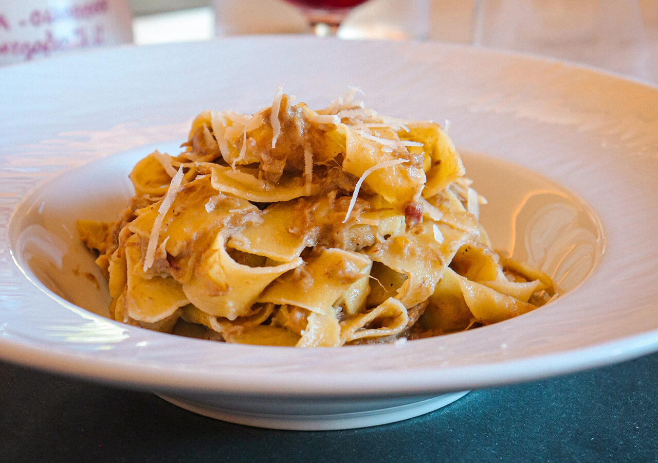 Pappardelle al cinghiale